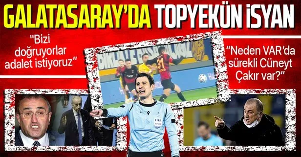 Ankaragücü maçı sonrası Galatasaray’da topyekün isyan! Fatih Terim, Mustafa Cengiz ve Abdurrahim Albayrak’tan sert tepki