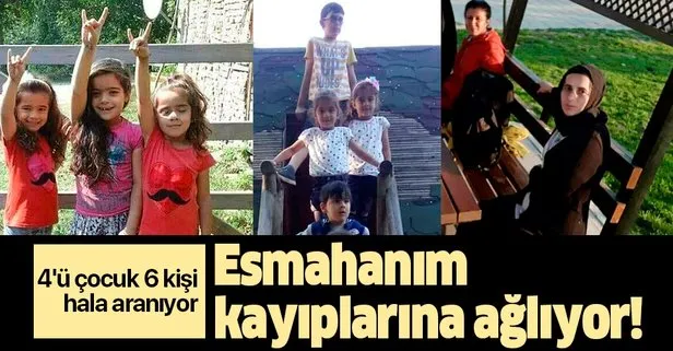 Düzce’deki Esmahanım köyü kayıplarına ağlıyor! 4’ü çocuk 6 kişi hala aranıyor