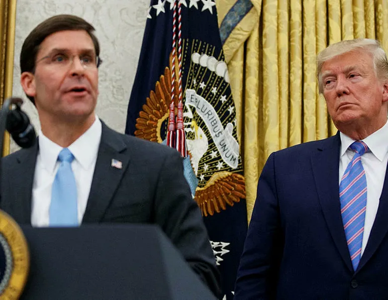 Trump: Mark Esper’in görevine son verdim