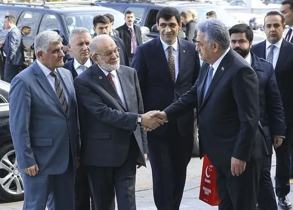 Cumhurbaşkanı Erdoğan, Karamollaoğlu ile görüştü-2