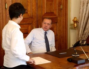 Cumhurbaşkanı Erdoğan'dan mesai fotoğrafları...