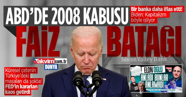 ABD'de kriz! SVB'nin ardından Signature Bank da iflas etti: 2008'den sonra en büyük banka iflası!