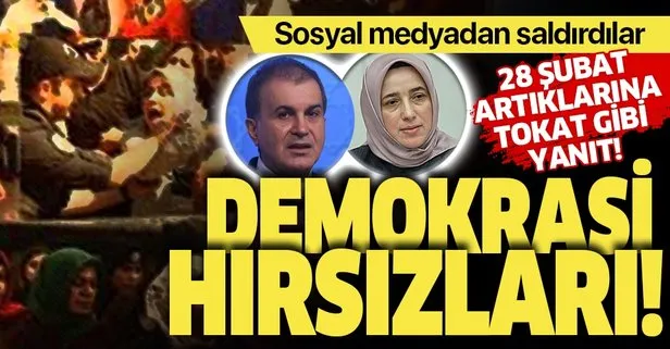 Son dakika: AK Parti Sözcüsü Ömer Çelik’ten, Grup Başkanvekili Özlem Zengin’e yapılan alçak saldırılara tepki!