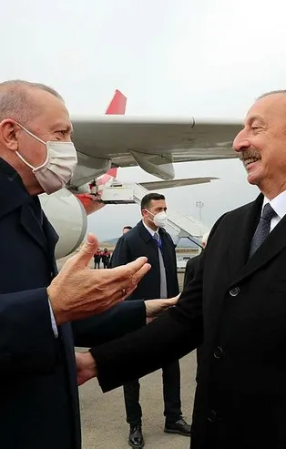 Başkan Erdoğan Azerbaycan'da Akıllı Tarım Kampüsü'nün temel atma törenlerine katıldı