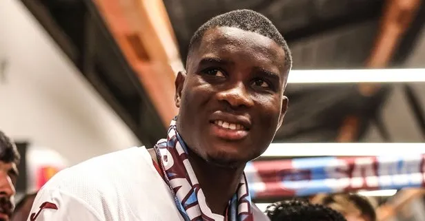 Trabzonspor'un golcüsü Paul Onuachu Trabzon'a geldi!