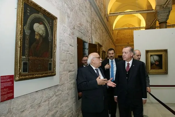 Cumhurbaşkanı Erdoğan, Hırka-i Saadet'i ziyaret etti-7