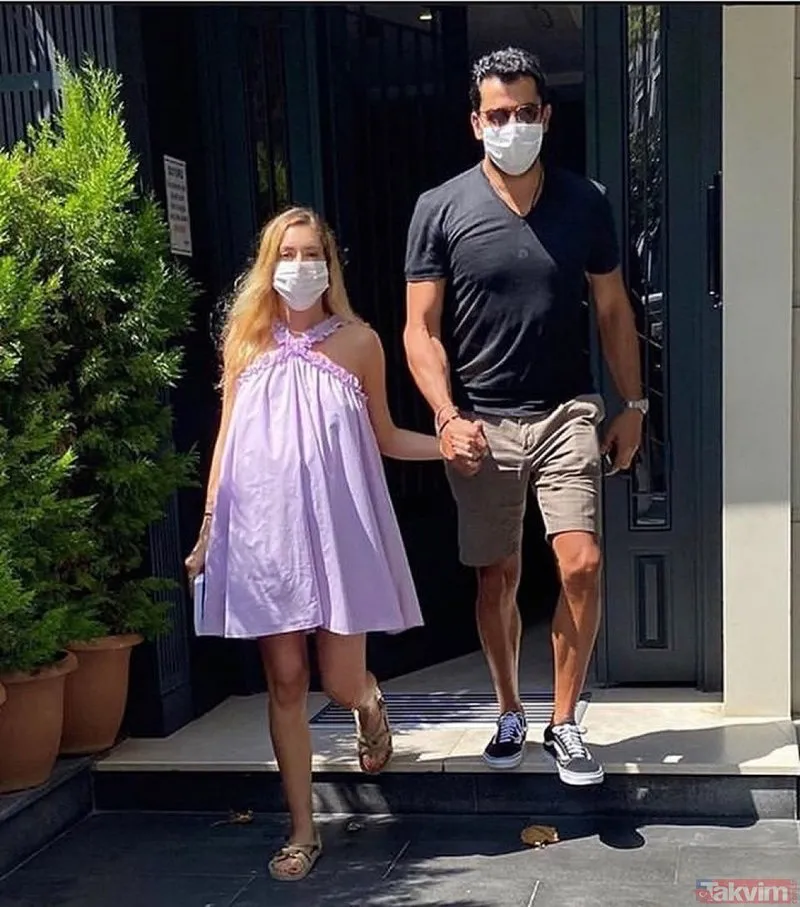 Kenan İmirzalıoğlu hamile eşi Sinem Kobal ve kızı için kesenin ağzını