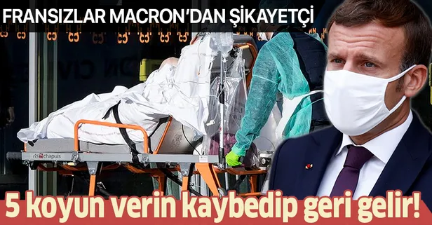 SON DAKİKA: Fransızlara göre Macron yönetimi salgın sürecini yönetemiyor