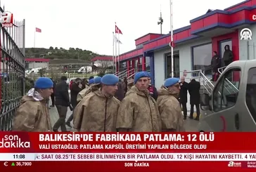 Mühimmat fabrikasında patlama!