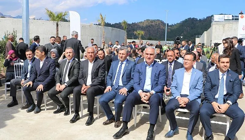 CHP'li belediyenin yapmadığını Kültür ve Turizm Bakanlığı yaptı: Kemer'de Atık Su Arıtma Tesisi hizmete alındı-2