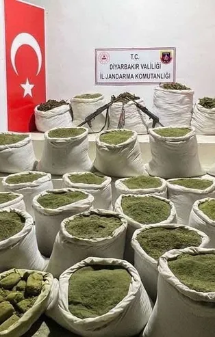 Bakanlık açıkladı! Eren Abluka-15 Operasyonu başladı: 1 ton esrar ele geçirildi