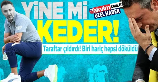 Fenerbahçe’de büyük hayal kırıklığı