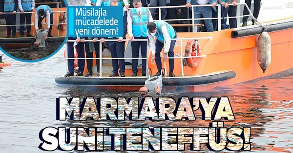 Son dakika: Marmara'da müsilaja karşı oksijen cihazı! Ne kadar müsilaj temizlendi? Bakan Kurum'dan flaş açıklama!-1
