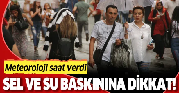 Meteoroloji'den İstanbul'a son dakika uyarısı