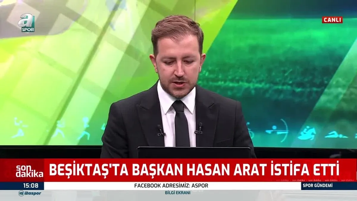 Beşiktaş Başkanı Hasan Arat istifa etti!