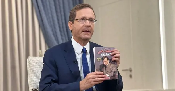 İsrail Cumhurbaşkanı Herzog’dan Gazze’de işledikleri suçlara akılalmaz kılıf! Çocuk odasından Hitler kitabı çıktı