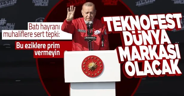 Başkan Erdoğan’dan TEKNOFEST 2021’de önemli açıklamalar