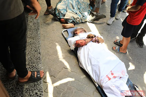 Soykırımcı İsrail Eş-Şati Mülteci Kampı'nı vurdu: Çok sayıda ölü ve yaralı var - 32