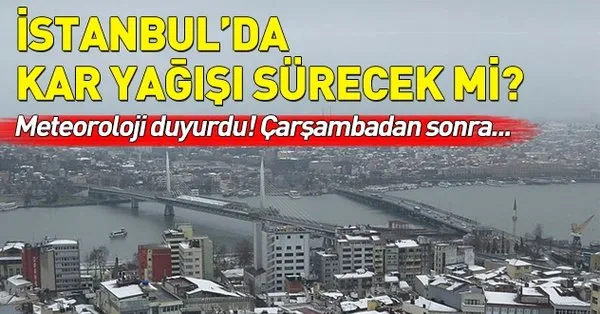 Istanbul Da Kar Yagisi Surecek Mi Havalar Ne Zaman Isinacak Meteoroloji Istanbul Hava Durumu Takvim