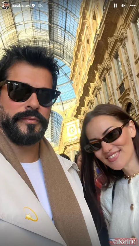 Fahriye ve Burak'la adım adım Milano! Kuruluş Osman'ın yıldızı Burak Özçivit ile eşi Fahriye Evcen'in romantik pozları hayran bıraktı - 8