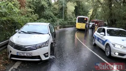 SON DAKİKA: İETT kazalarında bugün! Maltepe ve Sarıyer’de ortalık karıştı: Öğrenciler yağmurda yürüdü D-100 kapandı