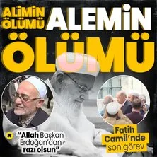 İsmailağa Cemaati lideri Hasan Kılıç vefat etti! Başkan Erdoğan Fatih Camii’ndeki cenaze namazına katıldı