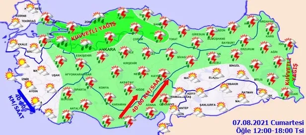 HAVA DURUMU | Meteorolojiden 4 il için sarı 7 il için turuncu kodlu uyarı! Antalya'da yağmur sevinci-8