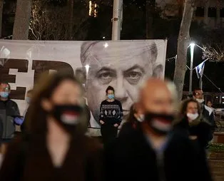 İsrail’de Netanyahu nefreti! Kara Bayraklar sokağa indi!