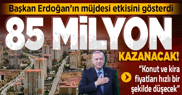 Çevre, Şehircilik ve İklim Değişikliği Bakanı Murat Kurum: Konut ve kira fiyatları hızlı bir şekilde düşecek