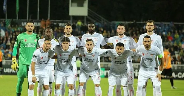 Temsilcimiz Sivasspor, Kosova temsilcisi Ballkani’yi deplasmanda 2-1 yendi