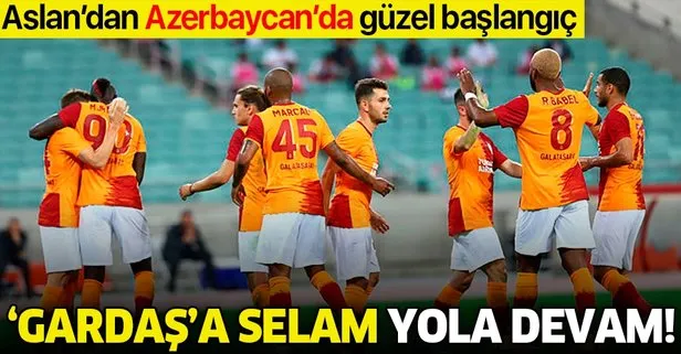 ’Gardaş’a selam yola devam! Galatasaray’dan Azerbaycan’da güzel başlangıç | UEFA Avrupa Ligi