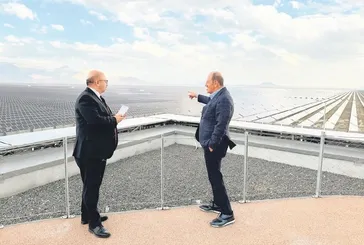 Kalyon Holding Yönetim Kurulu Başkanı Cemal Kalyoncu: "20 milyon metrekarelik çölü güneş paneli denizine çevirdik"
