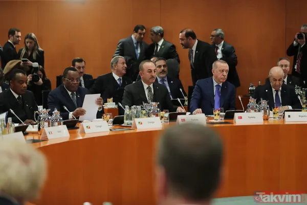 Berlin'deki zirvede Başkan Erdoğan rüzgarı - 31