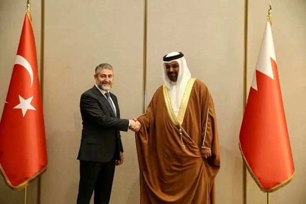 Hazine ve Maliye Bakanı Nureddin Nebati Türkiye-Bahreyn Karma Ekonomik Komisyon Toplantısı'na katıldı-2