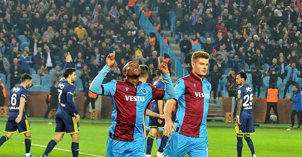 Ligde&kupada her yerde Fırtına! Trabzonspor kupada Fenerbahçe’yi
