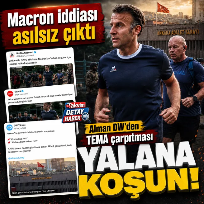 DMMden NATO Zirvesine ilişkin iddialara yalanlama: Macron için park kapatılmayacak | Alman DWden TEMA çarpıtması