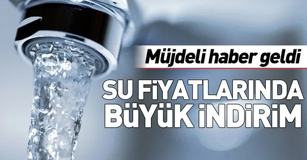 Ankara ve Gaziantep’te su fiyatlarına indirim