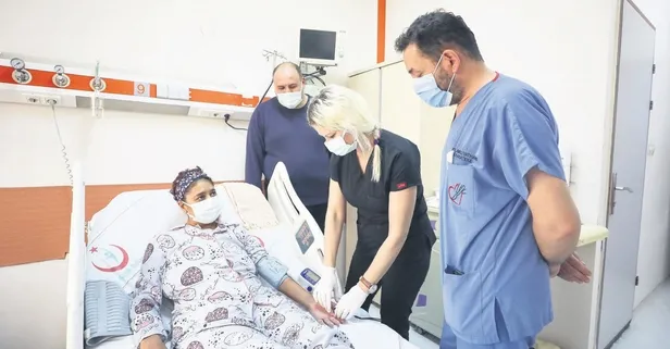 Kalp hastalığı ile dünyaya gelen Melek Atıcı mucize şekilde yapılan nakille iyileşti!