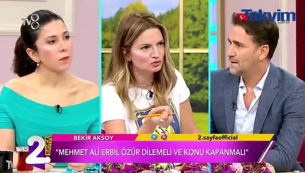 Oyuncu Bekir Aksoy, eşinin yaşadığı tacizi canlı yayında anlattı