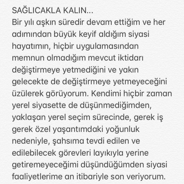 İyi Parti'nin kurucu üyesi klavye komandosu Ali Türkşen siyasi hayatını sonlandırdı-1