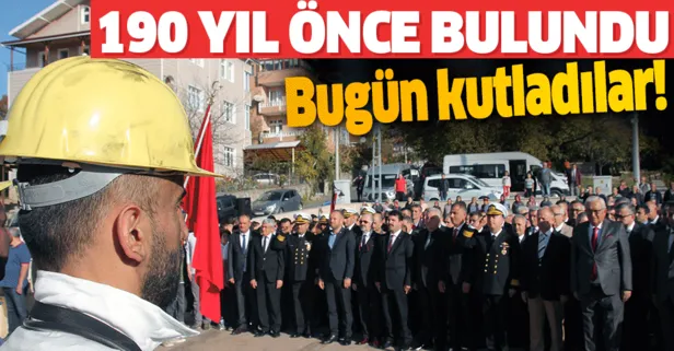 Zonguldak’ta kömürün bulunuşunun 190. yıl dönümü kutlandı