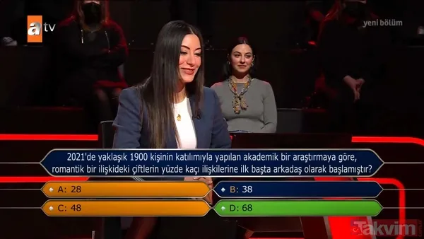 Kim Milyoner Olmak İster'de Kenan İmirzalıoğlu sordu: Mesleği 'Kaşmerlik' olan biri nerede çalışır? - 43