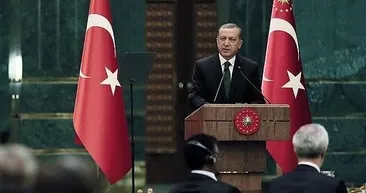 Başkan Erdoğan ile Büyükşehir Belediye Başkanları Külliyede bir araya geldi