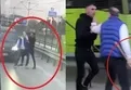 Sol şeritte baltalı kavga!