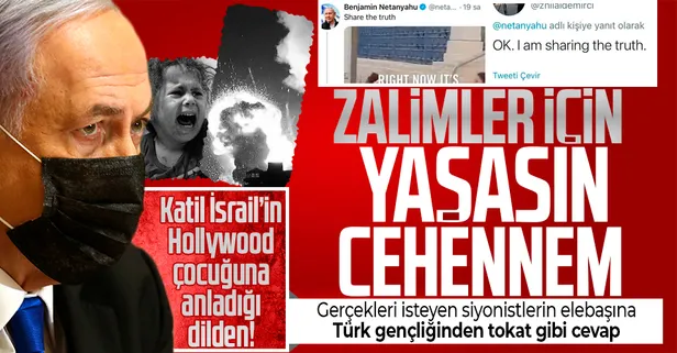 Katil İsrail'in Başbakanı Netanyahu'ya anladığı dilden cevap: Tamam! Gerçekleri paylaşıyorum