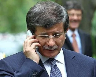 Davutoğlu’ndan Sancak’a geçmiş olsun telefonu