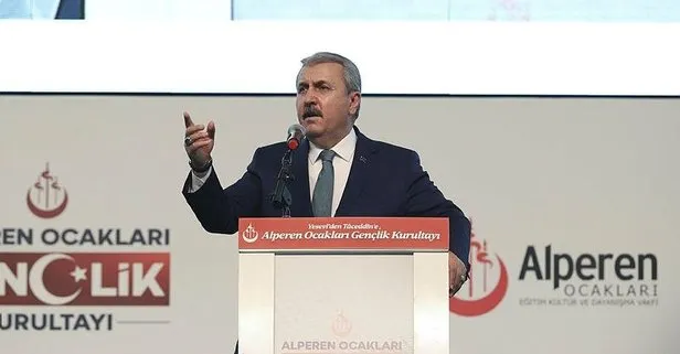 BBP Genel Başkanı Mustafa Destici, Yesevi’den Taceddin’e Alperen Ocakları Kurultayında konuştu