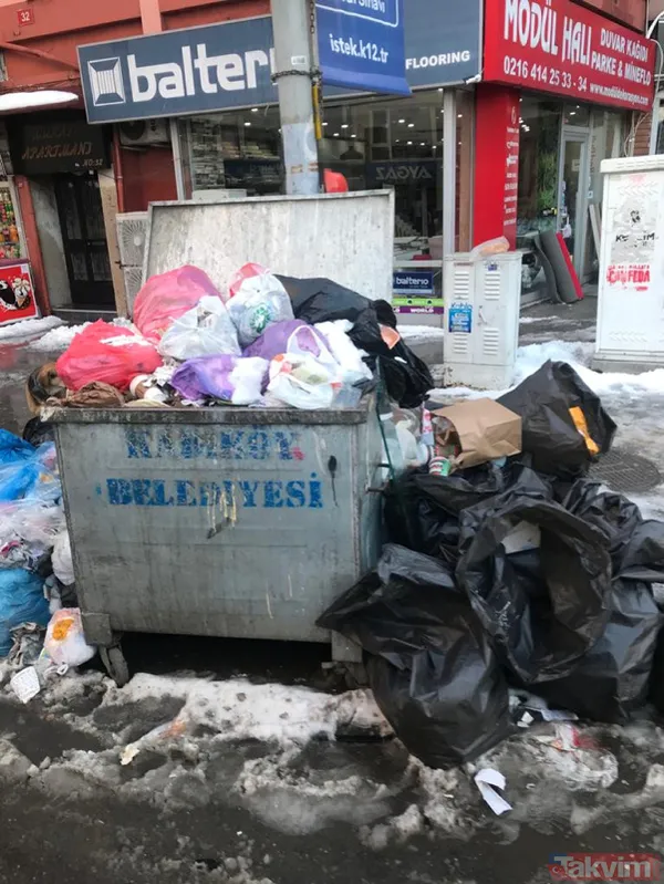 SON DAKİKA: Kadıköy'den sonra iki ilçede daha çöp dağları tehlikesi! Ataşehir ve Kartal'da grev başladı - 33