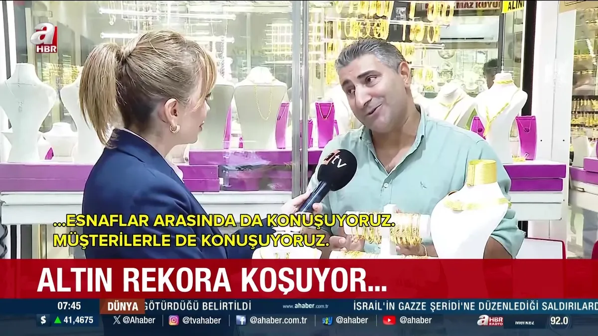 ''Altın'' çağını yaşayan Altın gramı ne kadar?