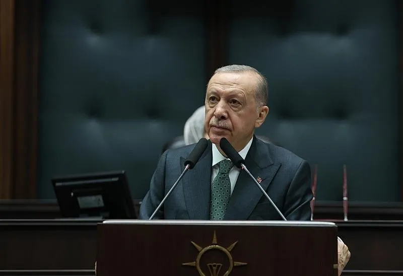 Başkan ve AK Parti Genel Başkanı Recep Tayyip Erdoğan, partisinin TBMM Grup Toplantısı'na katıldı. (AA)